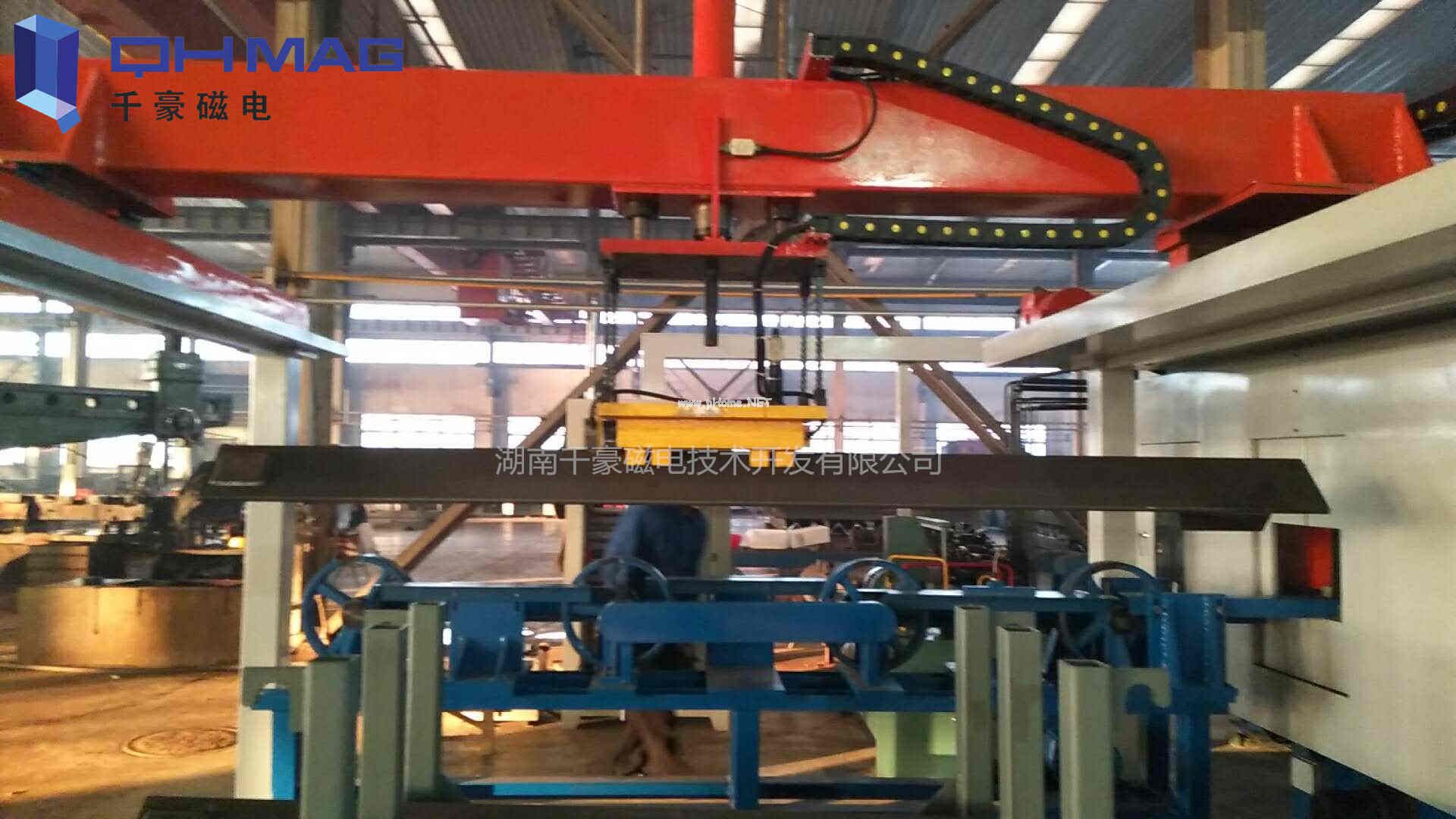 電永磁夾具搬運角鐵，千豪磁電
